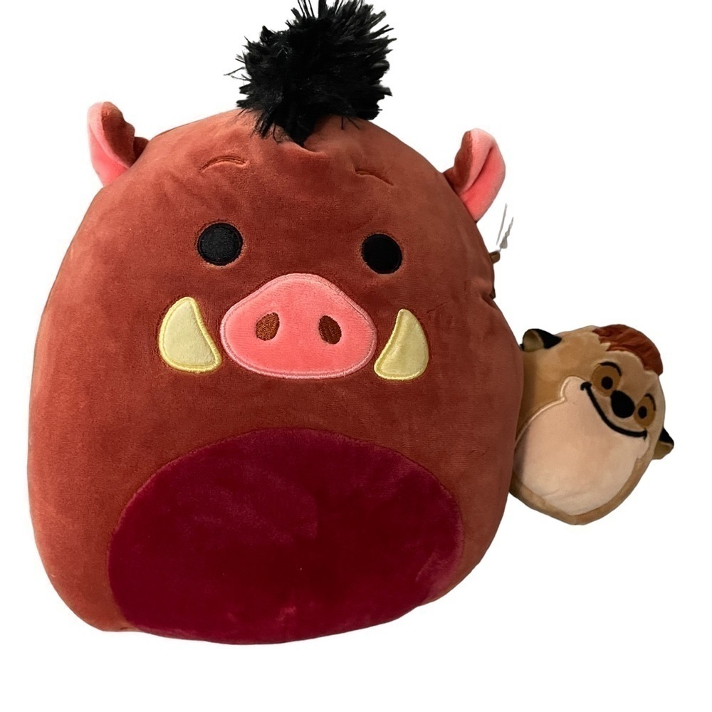 Disney Squishmallows Pumbaa & Timon NWT
